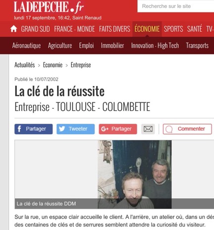 Historique Serrurerie Bézian